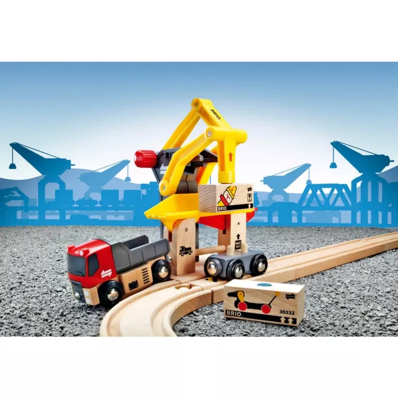 BRIO World vrachtlaadstation, speelgebouw