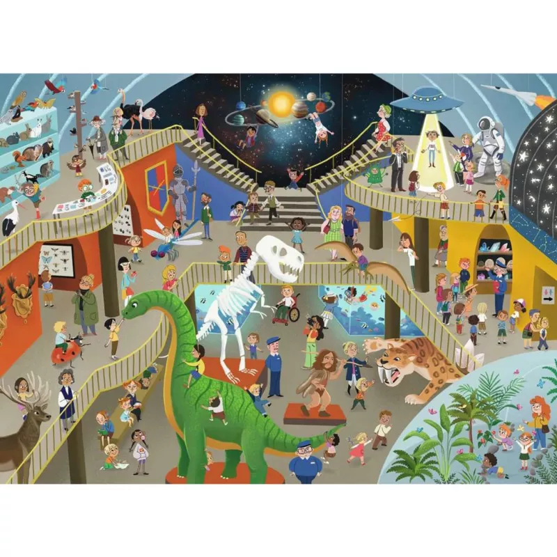Kinderpuzzel – In het Natuurhistorisch Museum (200 stukjes)