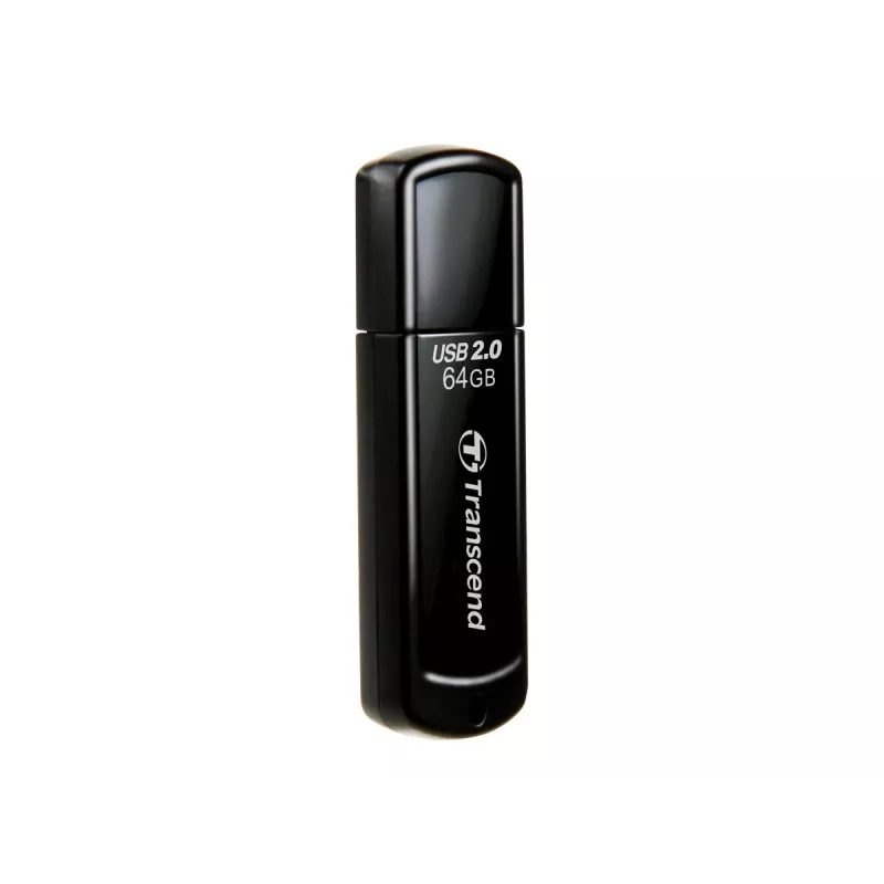 USB-flashdrive Transcend JetFlash 350 64GB, USB 2.0, zwart