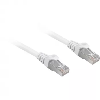 Netwerkkabel Sharkoon Cat.6a SFTP RJ-45 Cat6a 20 m wit