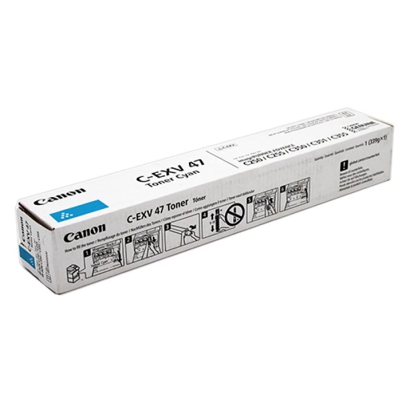 Canon C-EXV 47 tonercartridge 1 stuk origineel cyaan