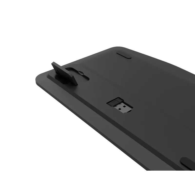 Natec Turbot 2 | toetsenbord | draadloos | US | Bluetooth | zwart/grijs