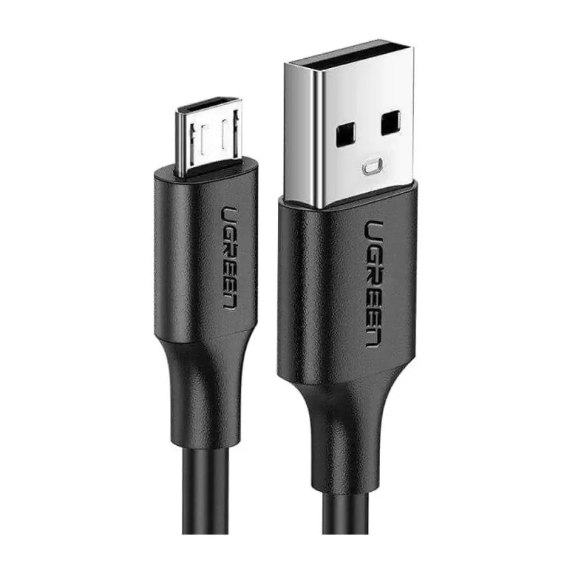 Ugreen 60137 USB-kabel USB 2.0 1,5 m USB A Micro-USB A zwart