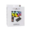 Behuizingsventilator-kit White Shark Nebula-2 zwart – ARGB 120-mm-ventilator (kit)