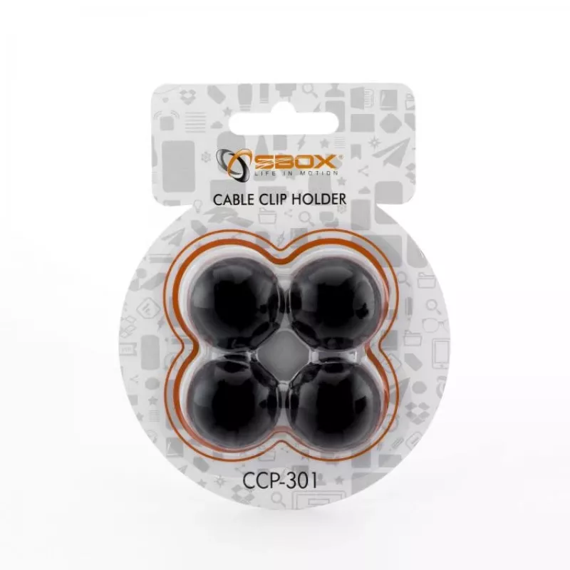 Auto-telefoonhouder SBOX CCP-301, set met 4 houders voor ventilatieroosters, universele grip
