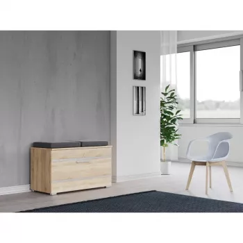 Gesloten schoenenkast Top e Shop OPAL SZAFKA SONOMA – eiken, 850×450 mm, spaanplaat, 16 mm frame