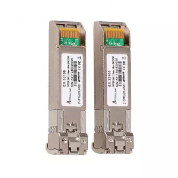 Extralink SFP28 25G 2-pack | SFP28-module | 25Gbit/s, LC/UPC duplex, 1310nm, 10km, singlemode, DOM netwerk-transceivermodule