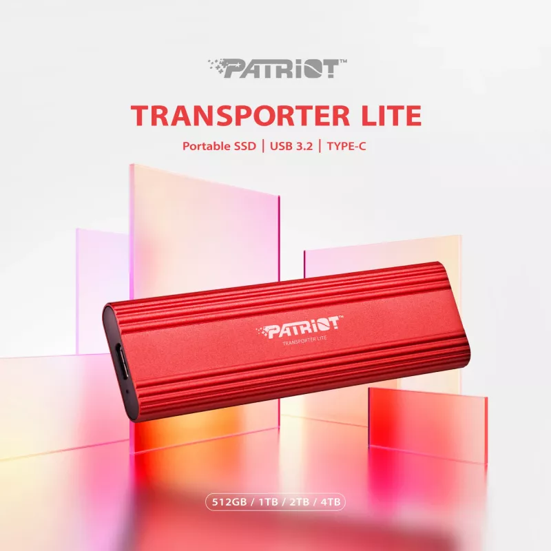 SSD 4 TB Transporter Lite 1000/1000 MB/s Type-C