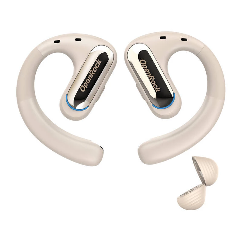 Draadloze koptelefoon OneOdio OpenRock Pro Bluetooth 5.0 — beige