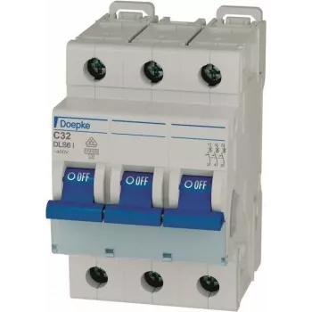 Miniatuur-leidingbeveiligingsschakelaar DLS 6I C32-3 10 kA (09916296)
