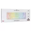 Mechanisch toetsenbord White Shark Shinobi-2 Brown Switch US-indeling — compact ontwerp, Brown-switches