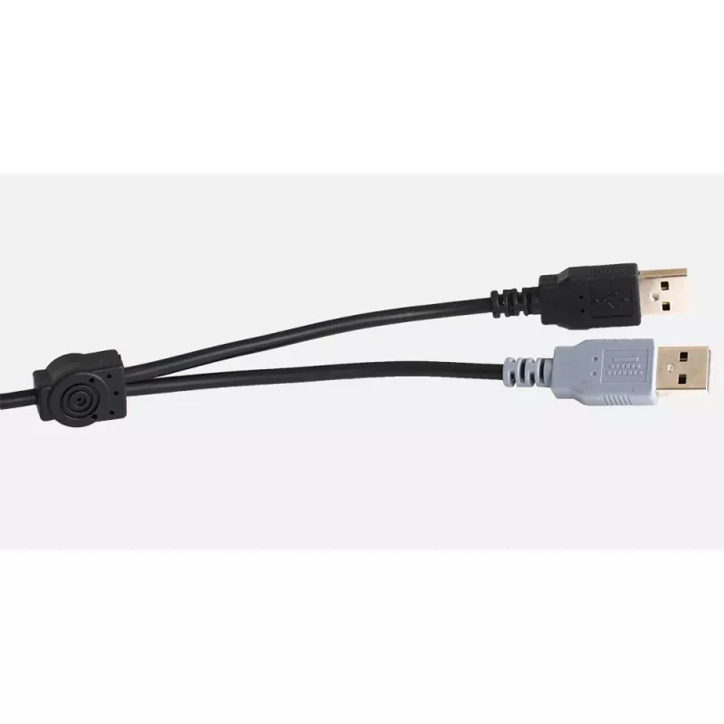 Toetsenbord Logickeyboard LKB-CBASE-A2PC-FR universeel USB AZERTY Frans zwart