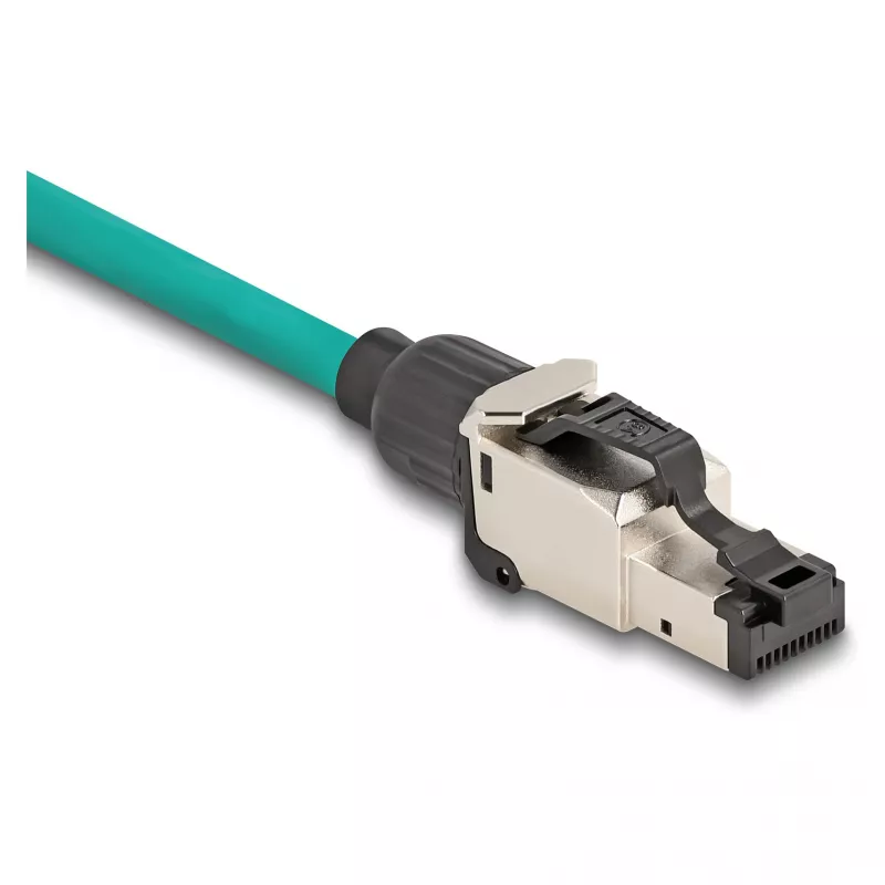 DeLOCK 86017 kabelverbinder RJ45/LSA zwart zilver stekker