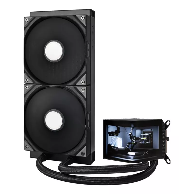 TRYX PANORAMA 280 Processor Vloeistofkoelsysteem 14 cm Zwart 1 stuk