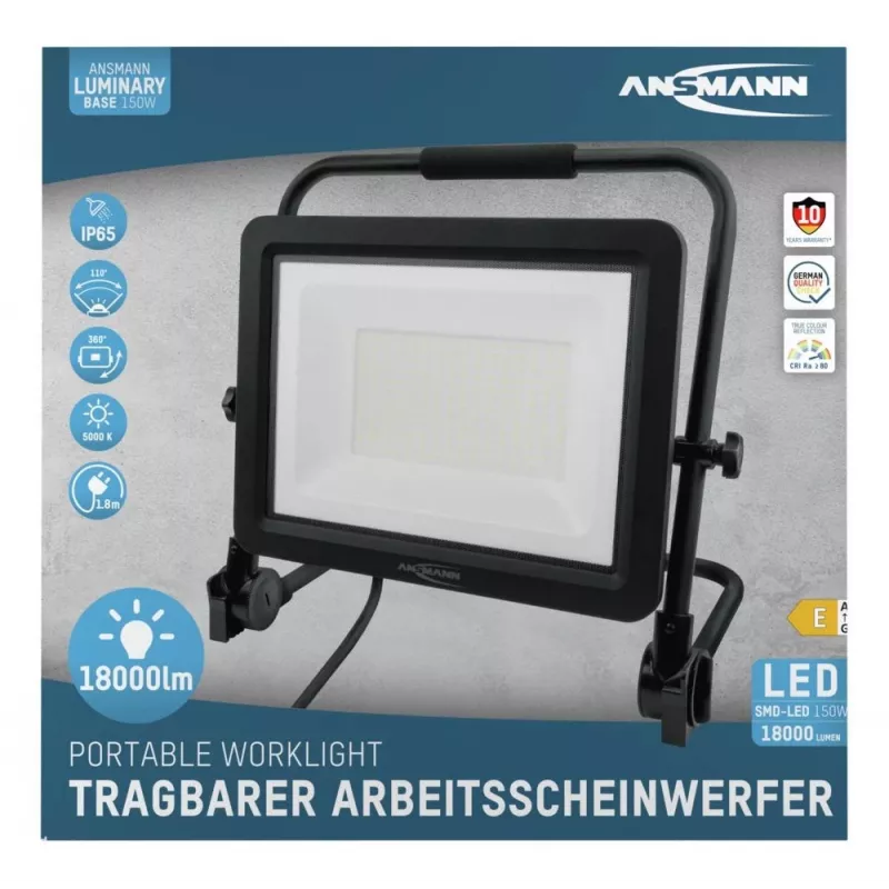 Ansmann FL150W-AC zwart LED 150 W