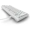 Sharkoon SGK25 75% QWERTZ USB bedrade RGB LED toetsenbord wit