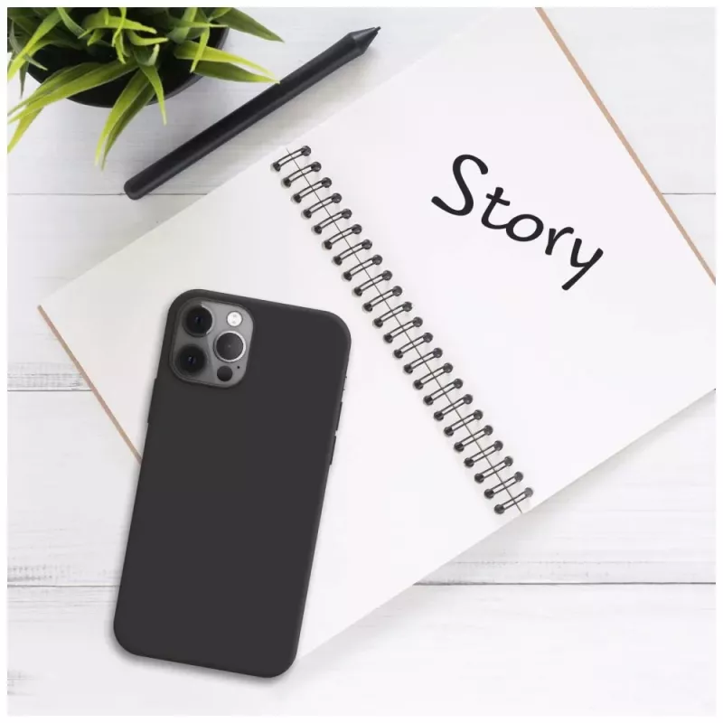 Fixed Story | achtercover | Xiaomi | Redmi Note 14 Pro+ 5G | gerubberd | zwart