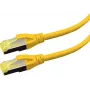 Netwerkkabel LOGON APR6A030Y Cat6a S/FTP (S-STP) geel 3 m RJ-45-RJ-45