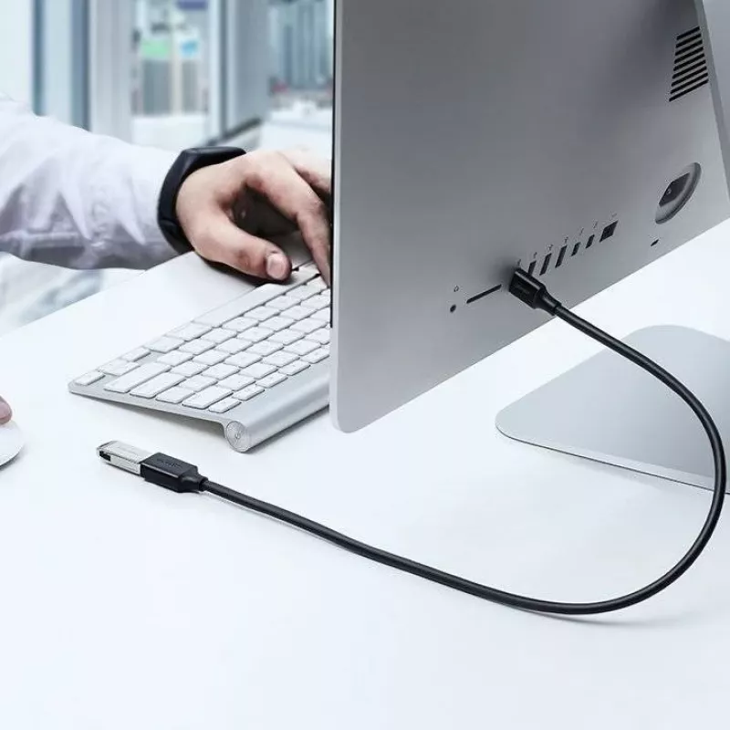 Ugreen verlengkabel-adapter USB 3.0 (bus) naar USB 3.0 (stekker) 2 m (zwart)