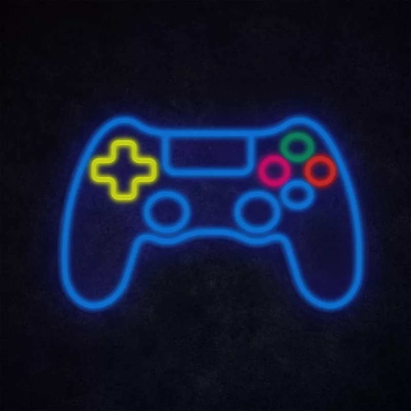 Bedrade USB-gamepad MANTA SNL63MT Neon Lights — pc-controller met USB-aansluiting