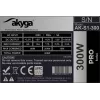 Akyga AK-S1-300 300 W SFX-voeding, passieve PFC, 80mm-ventilator, zwart