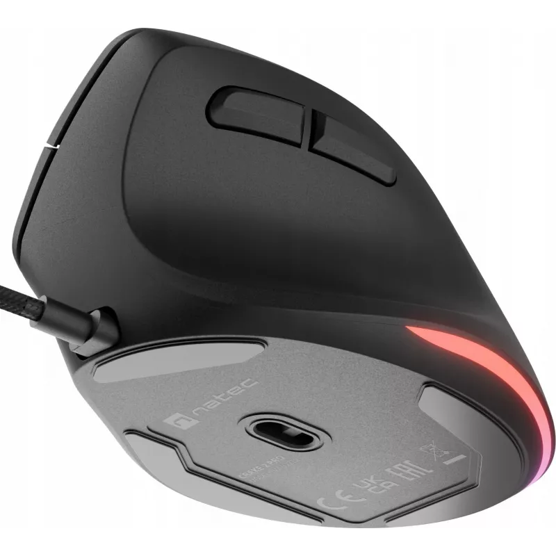 NATEC Crake 2 Pro muis universeel voor rechtshandigen USB Type-A optisch 12800 DPI