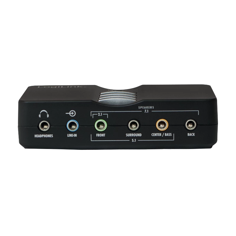 LogiLink USB Sound Box Dolby 7.1 8-kanaals 7.1 kanalen