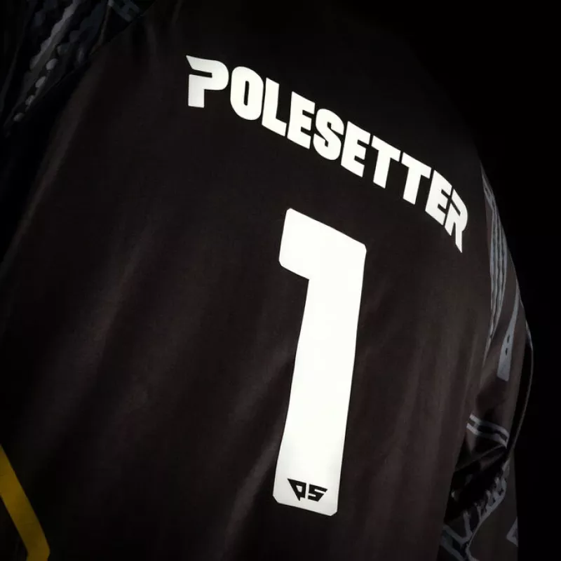 Polesetter ONE simracing-jersey geel - M