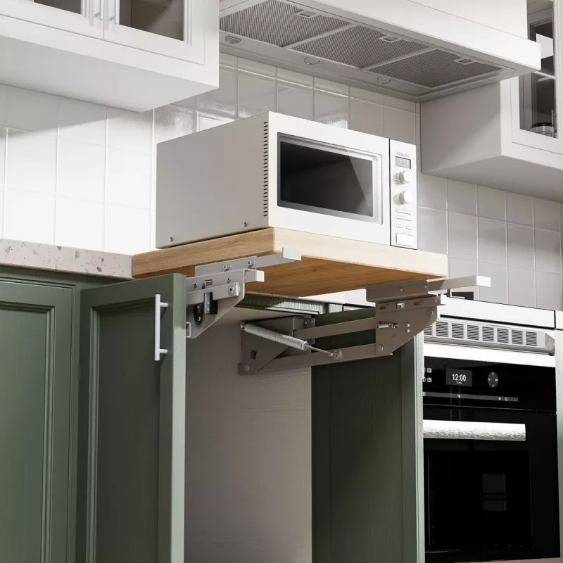 Keukenkast-opzet MACLEAN MC-497 lift voor bovenkasten, ophijsmechanisme