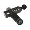 BLOW Wave 4000 44-340# massagepistool, 30 snelheden, 10 opzetstukken, 100 W, LCD-touchdisplay, USB-C, zwart