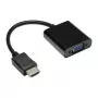 Adapter HDMI naar VGA, HDMI-stekker naar VGA-bus, 3,5 mm stereobus, zwart, Good Connections® (HDMI-AD21)