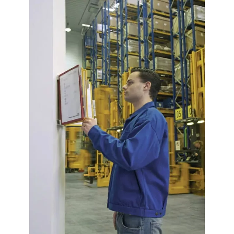 Documenten-zichtcarrousel wand staand A4 Durable VARIO