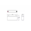 Green Cell AGM39 industriële accu 7200 mAh 6 V