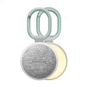 Momcozy draagbaar geluidsapparaat met nachtlampje
