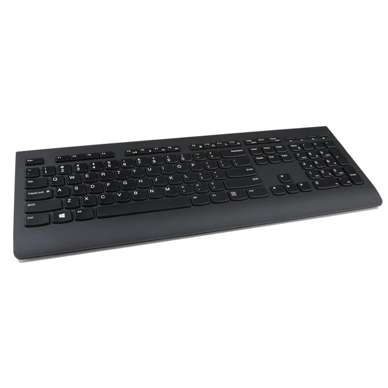 Lenovo 4X30H56874 Toetsenbord Universeel RF Draadloos QWERTY US Engels Zwart