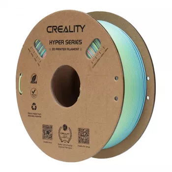 3D-printfilament Creality PLA 1,75 mm, 1 kg – blauw/groen/roze (Creality 3301010424)