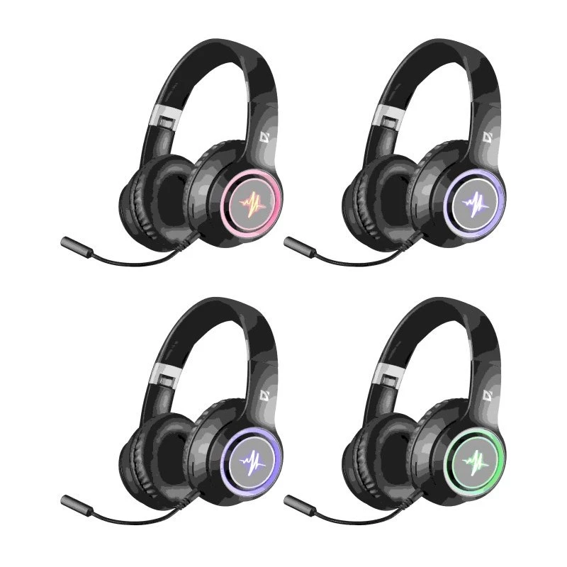 HOOFDTELEFOON DEFENDER BLUETOOTH FREEMOTION B571 ZWART LED