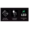 Decoratieve neon-ledlamp MANTA SNL70PK Style Neon Lights CAT 2 roze (model SNL70PK)