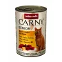 Animonda Carny natvoer voor katten, rund + kip met kaas