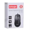 Activejet AMY-083 muis bedraad USB (optisch; 1000 DPI; zwart)