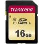 Flashgeheugen Transcend 16GB SDHC UHS-I 500S