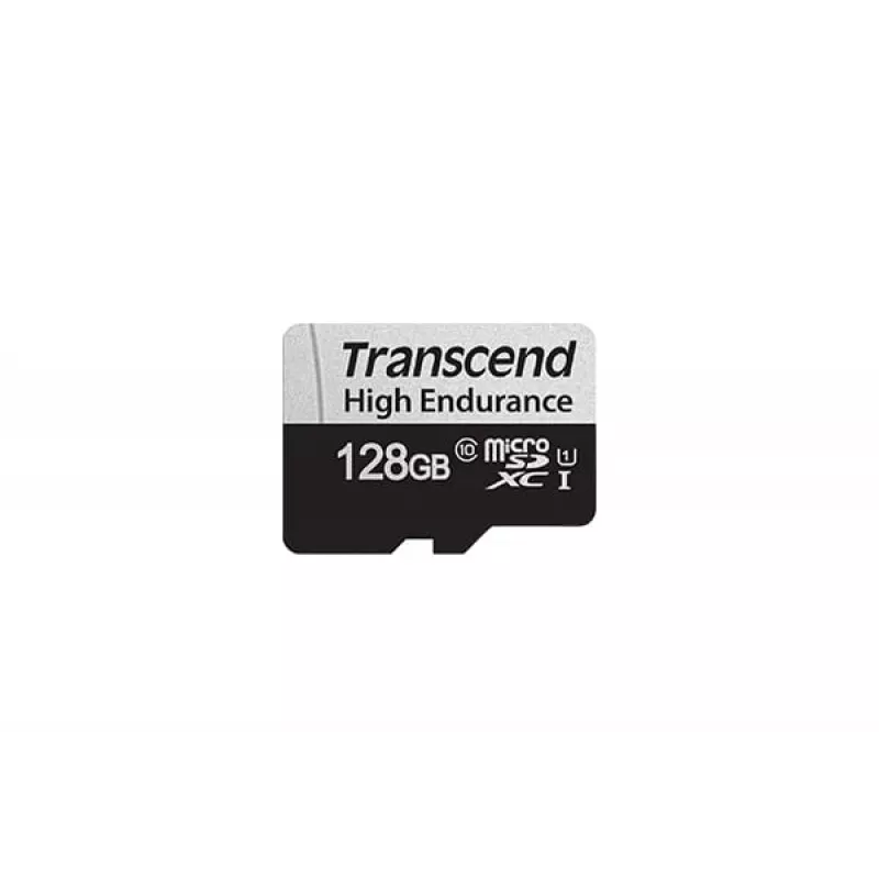 Flashgeheugen Transcend 128GB MicroSDXC UHS-I 350V
