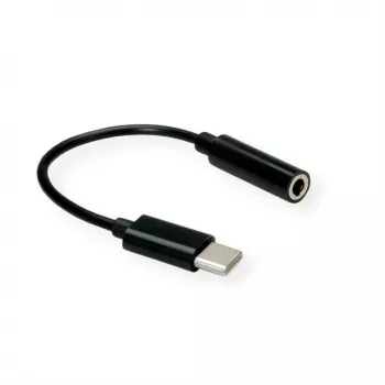 VALUE audio-adapter - USB-C mannelijk naar 4-polige mini-stekker vrouwelijk