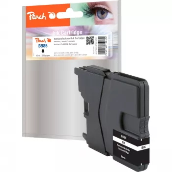 Peach PI500-45 inktpatroon 1 stk. hoge (XL) capaciteit zwart