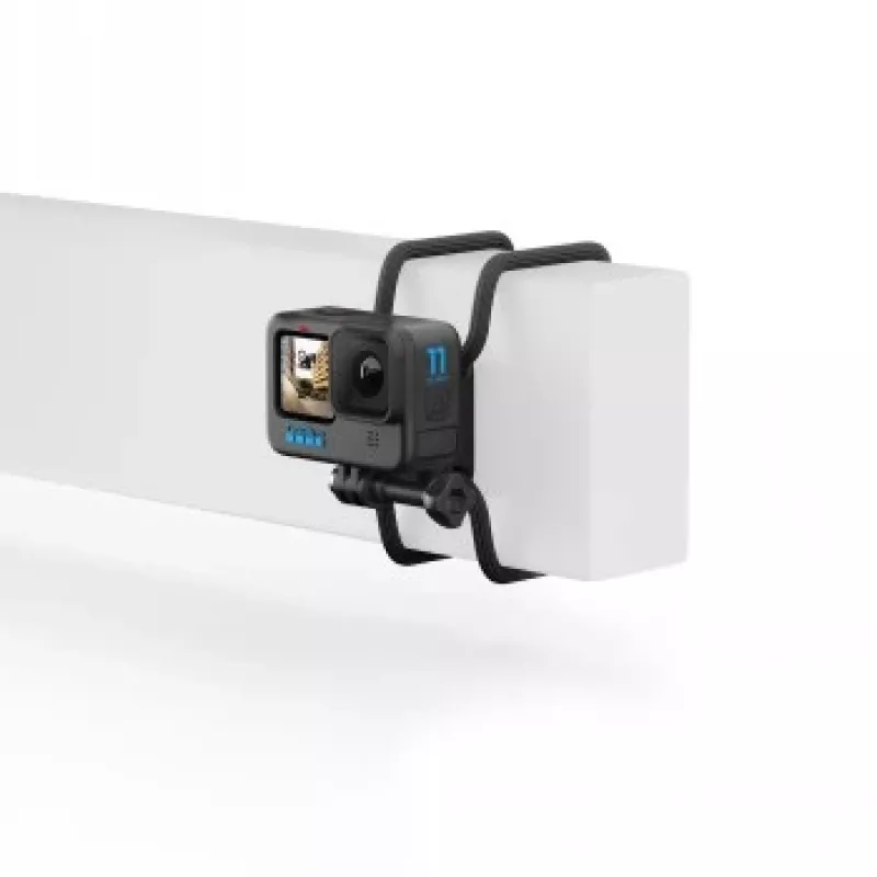 Montageplaat GoPro HERO camera's flexibele grip-houder zwart kunststof