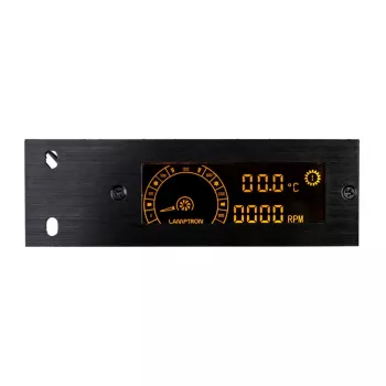 Lamptron TC20 PCI-ventilator- en RGB-LED-controller, zwart – in PCI-slot gemonteerde ventilator/LED-hub