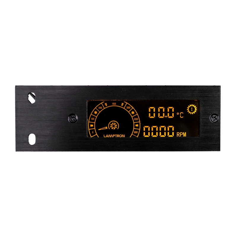 Lamptron TC20 PCI-ventilator- en RGB-LED-controller, zwart – in PCI-slot gemonteerde ventilator/LED-hub