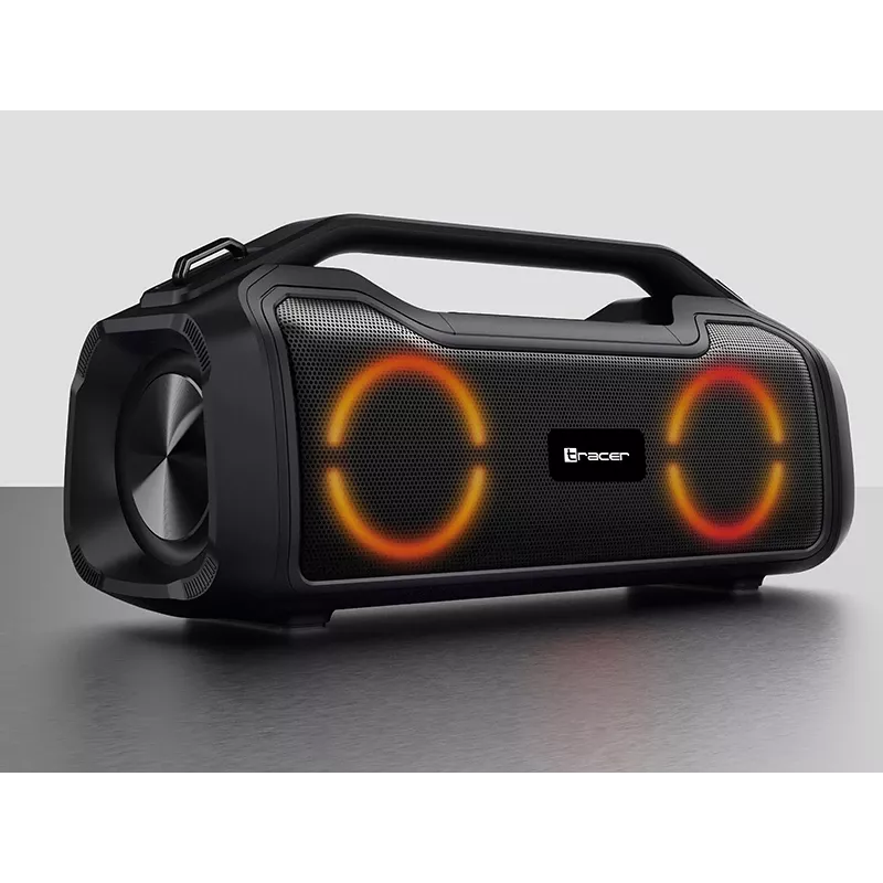 Stereo draagbare luidspreker TRACER BigBoy TWS Bluetooth 40 W RMS, Bluetooth 5.3, 12 u accu, zwart
