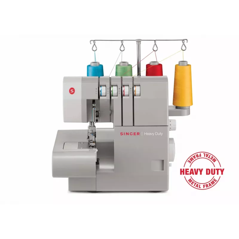 Overlock-naaimachine SINGER 14HD854 Heavy Duty elektrisch 120 W grijs
