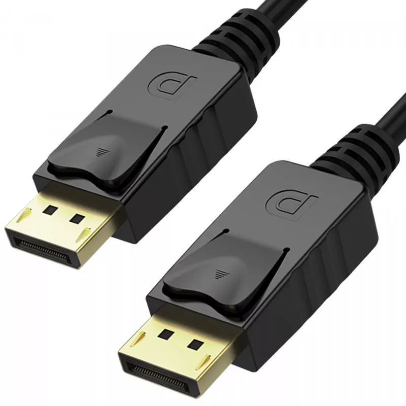 DisplayPort-kabel Unitek Y-C609BK — 3 m, stekker-naar-stekker, zwart